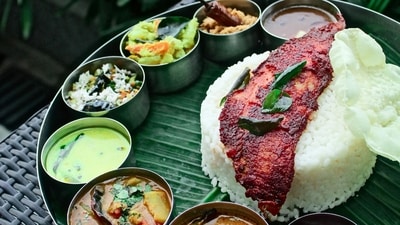 An Onam sadhya meal is a vegetarian feast made of seasonal produce (pexels ) An Onam sadhya meal is a vegetarian feast made of seasonal produce (pexels )