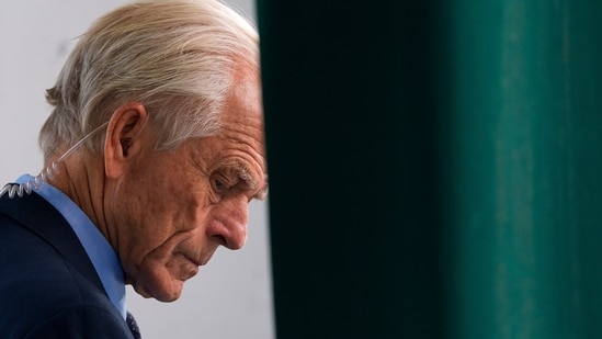 India said it had seen "inaccurate and misleading" statements by White House trade advisor Peter Navarro and rejected them (AP FILE)
