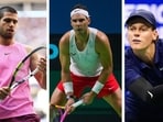 Rafael Nadal dissected the playing styles of Carlos Alcaraz and Jannik Sinner. Rafael Nadal dissected the playing styles of Carlos Alcaraz and Jannik Sinner.