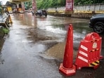 A motorcyclist was trying to avoid a pothole when the bike slipped, causing the pillion rider to be crushed under a bus’s wheel. (Satish Bate/ Hindustan Times) A motorcyclist was trying to avoid a pothole when the bike slipped, causing the pillion rider to be crushed under a bus’s wheel. (Satish Bate/ Hindustan Times)