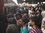 Huge crowd at Charbagh station in Lucknow in view of UPSSSC PET 2025. (HT photo) Huge crowd at Charbagh station in Lucknow in view of UPSSSC PET 2025. (HT photo)