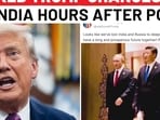 Spooked Trump changes India stance just hours after angry post Spooked Trump changes India stance just hours after angry post