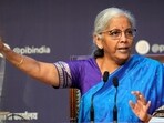 Union Finance Minister Nirmala Sitharaman urged those “defending the language” to stand up to the likes of Peter Navarro. Union Finance Minister Nirmala Sitharaman urged those “defending the language” to stand up to the likes of Peter Navarro.