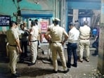 Delhi teen walks into Paharganj police station with a knife in his chest after being attacked outside school.