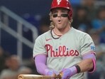 The viral moment happened when Philadelphia Phillies outfielder Harrison Bader hit a home run. The viral moment happened when Philadelphia Phillies outfielder Harrison Bader hit a home run.