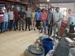 Police had previously arrested 10 people in connection with the case, which led to Friday’s arrests. (HT Photo/Azim Tamboli) Police had previously arrested 10 people in connection with the case, which led to Friday’s arrests. (HT Photo/Azim Tamboli)