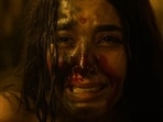 The Bengal Files review: Simrat Kaur in a still from the Vivek Agnihotri film. The Bengal Files review: Simrat Kaur in a still from the Vivek Agnihotri film.
