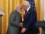 Amid tariff tensions, Donald Trump has said he "gets along very well" with PM Modi.