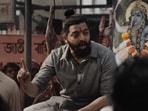 The Bengal Files box office collection day 2: Sourav Das as Gopal Patha in a still from the film. The Bengal Files box office collection day 2: Sourav Das as Gopal Patha in a still from the film.