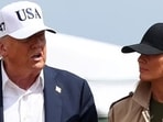 President Donald Trump, 79, was helped by first lady Melania Trump during a televised dinner with tech leaders on Thursday. President Donald Trump, 79, was helped by first lady Melania Trump during a televised dinner with tech leaders on Thursday.