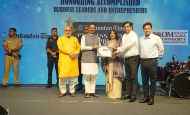 The inaugural Haryana edition of the Hindustan Times Business & Entrepreneur Felicitation Ceremony at Noormahal Palace.