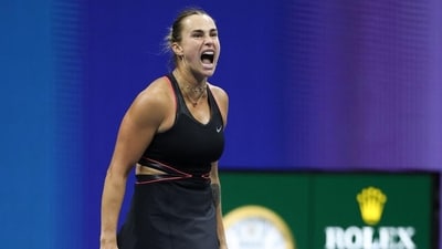 Aryna Sabalenka will take on Amanda Anisimova in US Open women’s final. (Getty Images) (HT_PRINT)