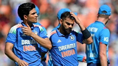 India's Shubman Gill and Virat Kohli (AFP) India's Shubman Gill and Virat Kohli (AFP)