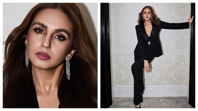 Huma Qureshi turns heads in a sharp power-dressing moment as she wears a tailored Armani suit. (PC: IG/@iamhumaq) Huma Qureshi turns heads in a sharp power-dressing moment as she wears a tailored Armani suit. (PC: IG/@iamhumaq)