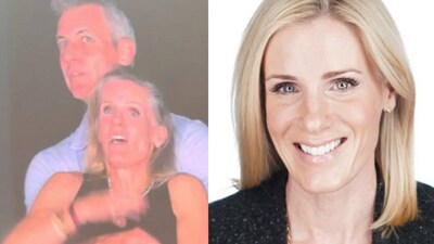 Kristin Cabot's marriage details were revealed a day after the Coldplay 'kiss cam' fiasco broke out (X) Kristin Cabot's marriage details were revealed a day after the Coldplay 'kiss cam' fiasco broke out (X)