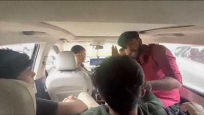 A first information report (FIR) has been registered against five students. (Video screengrab) A first information report (FIR) has been registered against five students. (Video screengrab)
