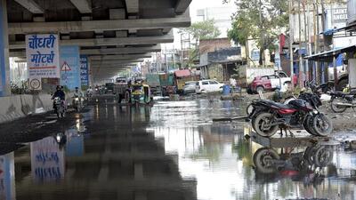 The Delhi-Saharanpur Road in Loni, Ghaziabad on Saturday. (Sakib Ali/HT Photo) The Delhi-Saharanpur Road in Loni, Ghaziabad on Saturday. (Sakib Ali/HT Photo)