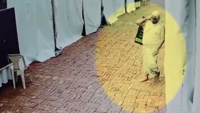 The theft was captured in CCTV footage, and the suspect has been identified. (X) The theft was captured in CCTV footage, and the suspect has been identified. (X)