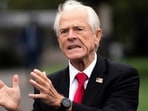 White House trade advisor Peter Navarro speaks to members of the media
