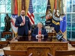 Jason Miller shared a photo from the White House saying that he had a “fantastic week in Washington."