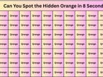 Can you spot the Orange? Can you spot the Orange?