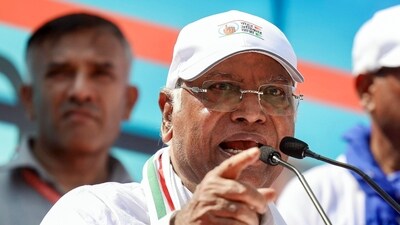Mallikarjun Kharge shared the chronological details of what he believed was the "massive deletion" of voters in the Aland constituency. (AICC/ ANI) Mallikarjun Kharge shared the chronological details of what he believed was the "massive deletion" of voters in the Aland constituency. (AICC/ ANI)
