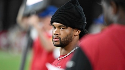 Kyler Murray has been added to the injury report ahead of the Cardinals' season opener against the Saints (Getty Images via AFP)