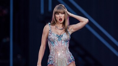 Taylor Swift is up for the Artist of the Year award at the VMAs. (AFP)