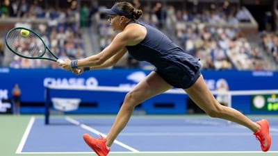 Anisimova's biggest weapon is her phenomenal backhand, and that is what kept her alive through the second set after Sabalenka was clinical in the first. However, Sabalenka had the right game plan to ensure that Anisimova didn't have any neutral balls to hit for easy winners for much of the match. (Getty Images via AFP) Anisimova's biggest weapon is her phenomenal backhand, and that is what kept her alive through the second set after Sabalenka was clinical in the first. However, Sabalenka had the right game plan to ensure that Anisimova didn't have any neutral balls to hit for easy winners for much of the match. (Getty Images via AFP)