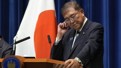 Shigeru Ishiba, Japan's prime minister, resigns during a news conference at the prime minister's office in Tokyo (Bloomberg) Shigeru Ishiba, Japan's prime minister, resigns during a news conference at the prime minister's office in Tokyo (Bloomberg)