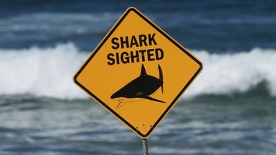 This was the first shark-attack death in Sydney since a swimmer was killed off a beach in February 2022, which the city's first since 1963. (AP) This was the first shark-attack death in Sydney since a swimmer was killed off a beach in February 2022, which the city's first since 1963. (AP)