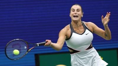 Sabalenka played one of the cleanest and most error-free matches of her career, hitting within herself and ensuring she didn't give away free points, piling the pressure back onto Anisimova throughout. (AFP) Sabalenka played one of the cleanest and most error-free matches of her career, hitting within herself and ensuring she didn't give away free points, piling the pressure back onto Anisimova throughout. (AFP)