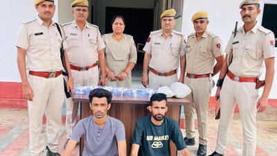 The duo was in regular contact with Harry Boxer, a key member of the Lawrence gang, and was allegedly plotting an attack in Bikaner, a police officer said. (Sourced)