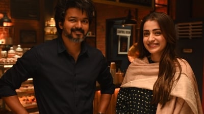 Vijay and Trisha Krishnan last acted together in Lokesh Kanagaraj's 2023 film Leo. Vijay and Trisha Krishnan last acted together in Lokesh Kanagaraj's 2023 film Leo.