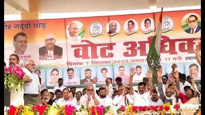Uttar Pradesh Congress rally underway in Sitapur on September 7. (Sourced) Uttar Pradesh Congress rally underway in Sitapur on September 7. (Sourced)