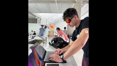 Yadegari plans to lead Cal AI for only the next two years. (Instagram/@zachyadegari)