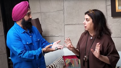 Raj Kundra met Farah Khan when she visited his and Shilpa Shetty's home. Raj Kundra met Farah Khan when she visited his and Shilpa Shetty's home.