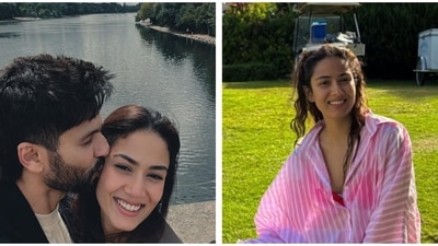 Shahid Kapoor posted a series of pictures of wife Mira Rajput on her birthday. Shahid Kapoor posted a series of pictures of wife Mira Rajput on her birthday.