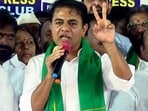 BRS working oresident KT Rama Rao (ANI Grab)