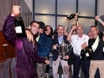 Carlos Alcaraz celebrated his US Open victory with champagne and a night out at Manhattan's Chez Margaux. (Photo by CLIVE BRUNSKILL / GETTY IMAGES NORTH AMERICA / Getty Images via AFP) Carlos Alcaraz celebrated his US Open victory with champagne and a night out at Manhattan's Chez Margaux. (Photo by CLIVE BRUNSKILL / GETTY IMAGES NORTH AMERICA / Getty Images via AFP)