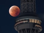 JAPAN-ASTRONOMY-LUNAR-ECLIPSE-0