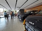 A Kia India showroom in Mumbai. A Kia India showroom in Mumbai.
