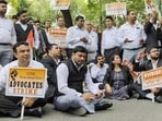 Last month, the lawyers had gone on strike for six days against lieutenant governor VK Saxena’s August 13 notification allowing police personnel to give evidence to courts from police stations via video conferencing. (File Photo) Last month, the lawyers had gone on strike for six days against lieutenant governor VK Saxena’s August 13 notification allowing police personnel to give evidence to courts from police stations via video conferencing. (File Photo)