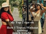 Saachi Pai's journey provides a roadmap for anyone concerned about weight gain during vacations. Saachi Pai's journey provides a roadmap for anyone concerned about weight gain during vacations.