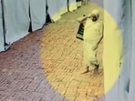 The theft was captured on CCTV. (Photo from X)