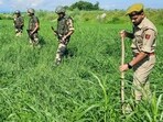 File photo: BSF and J&K Police administration search for a Pakistani drone seen in Kanachak area, in Jammu