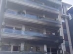 The incident took place around 1:30 am on the first floor of the four-storey building in Faridabad’s Greenfield area.