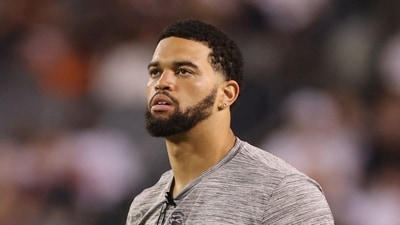 File photo of Caleb Williams #18 of the Chicago Bears (Getty Images via AFP)