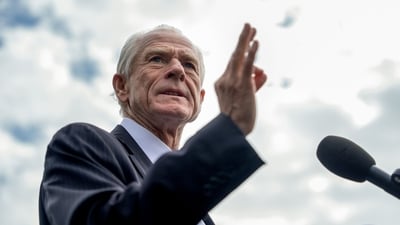 Peter Navarro was a key force behind the Trump tariffs, reportedly intended to isolate China, and bring a new "balance" to global commerce. (Bloomberg File Photo) Peter Navarro was a key force behind the Trump tariffs, reportedly intended to isolate China, and bring a new "balance" to global commerce. (Bloomberg File Photo)