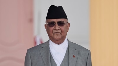 Newly appointed Prime Minister of Nepal KP Sharma Oli looks on during his oath of office administration at the presidential building "Shital Niwas" in Kathmandu, Nepal. REUTERS/Navesh Chitrakar (REUTERS)